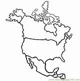 America North Coloring Map Drawing Pages Continents Sketch Clipart Outline Continent Printable Online Blank Canada South Color School Colouring Sheet sketch template