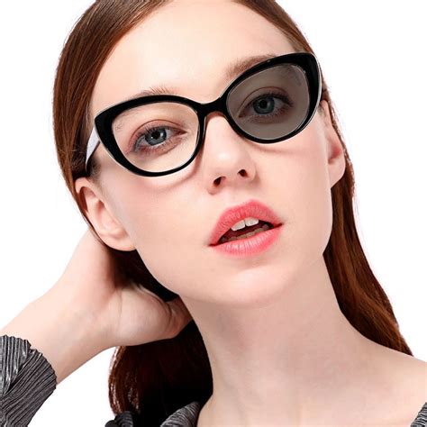 Myopia Sunglasses Photochromic Finished Leopard Women Myopia Eyeglasses