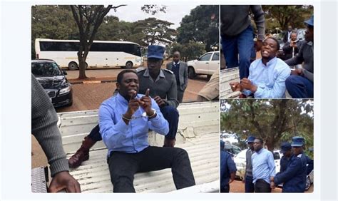 Pictures Zim Opposition President Arrested Zim News