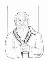 Confucius Paintingvalley sketch template