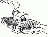 Coloring Pages Boats Popular sketch template