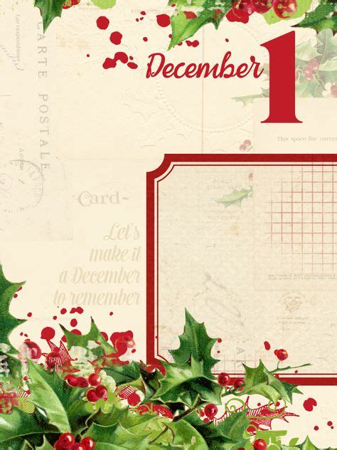 december  december daily printables december daily ideas