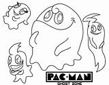 Pacman Coloring Pages Ghost Scary Man Pac Coloringpagesfortoddlers Printable Colouring Videos sketch template