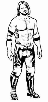 Wrestler Cartonionline Colorare sketch template