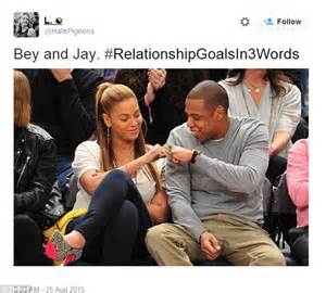 relationship goals trend sees twitter users sum it up in hilarious tweets daily mail online
