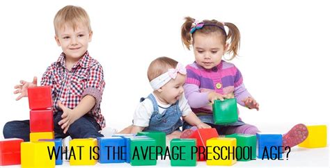 average preschool age tictacteach