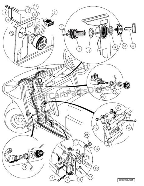 club car parts diagram front  general wiring diagram