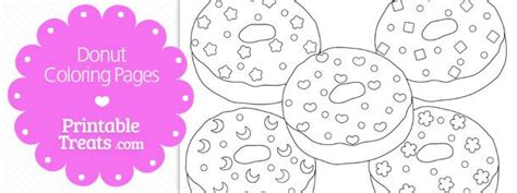 printable donut coloring pages donut coloring page