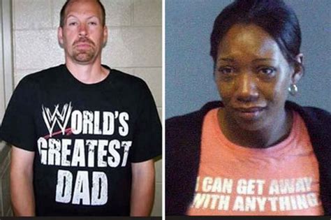 in pictures hilariously ironic t shirts criminals wore the day they