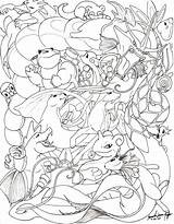Pokemon Water Para Deviantart Line Guardado Desde Colorear sketch template