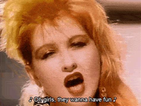 Girls Wanna Have Fun Cyndi Lauper  Wiffle