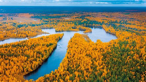 tundra aerial photography yamalo nenets region russia windows  spotlight images
