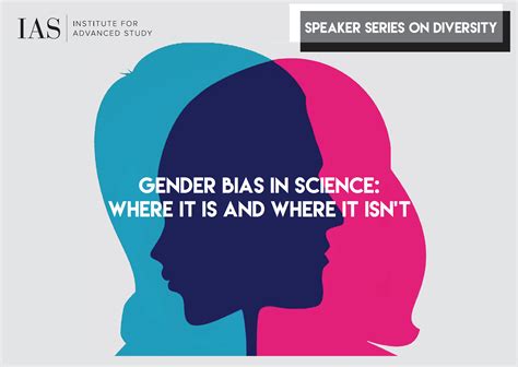 gender bias in science where it is and where it isn t events
