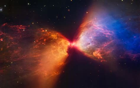webb space telescope captures  hidden features   protostar