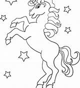 Unicorn Pages Coloring Printable Color Getcolorings sketch template