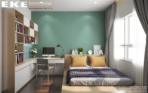 hung phat silver star designed visualized  eke team teenage room decor bedroom interior
