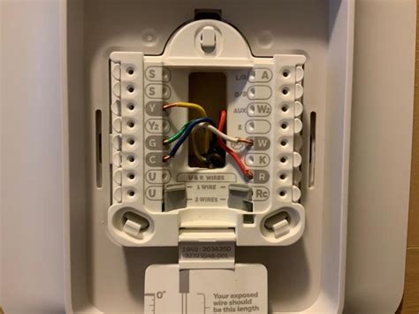 honeywell  smart thermostat wiring diagram  wiring flow schema