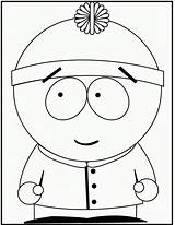 Coloring South Park Pages Cartman Kids Printable Eric Characters Smile Stan Comments sketch template