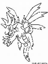 Hydreigon Pokemon Coloring Pages Dark Colouring Template sketch template