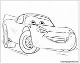 Mcqueen Lightning Pages Disney Coloring Cars Color Printable sketch template