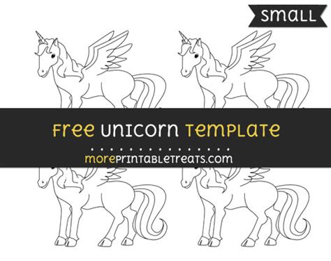 unicorn template small