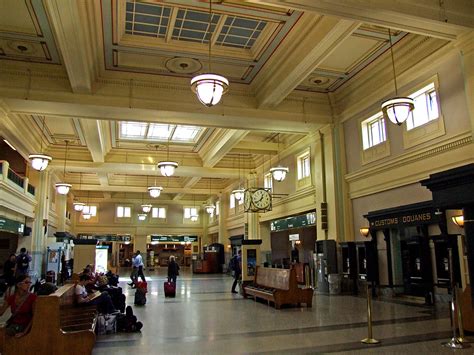 pacific central station vancouver    train stat flickr