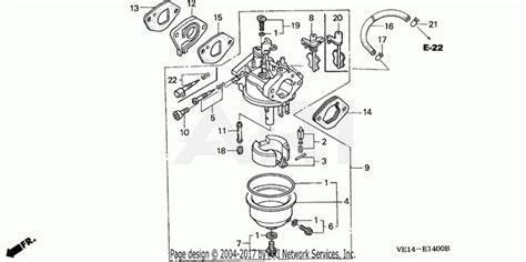 honda  hp engine parts diagram headcontrolsystem