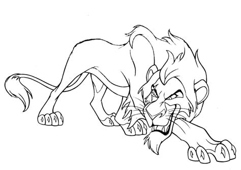 scar lion king drawing  getdrawings