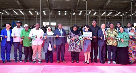 tic sapphire float glass tanzania   inauguration ceremony