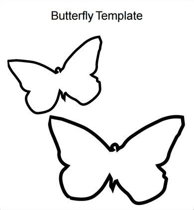 butterfly template printable butterfly template butterfly printable