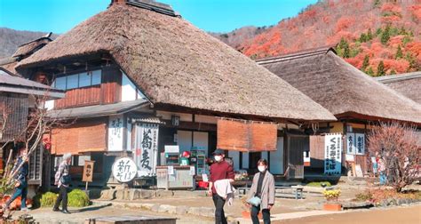 ouchijuku travel   time   samurai period   charming fukushima village