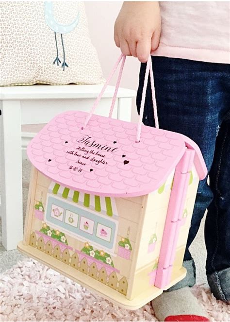 girls  birthday gift personalised dolls house st