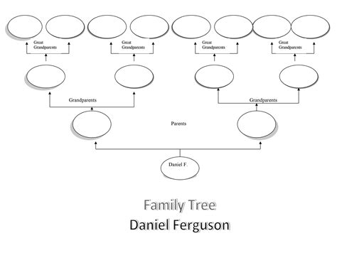 printable simple family tree template printable templates