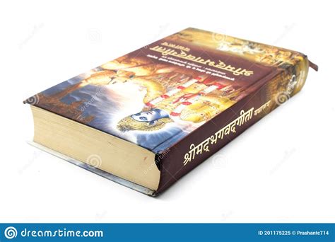 utter pardesh india bhagavad gita bhagavad gita book isolated  white background  noida