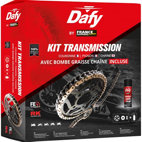 kit chaîne 179880 972 france equipement moto dafy kit
