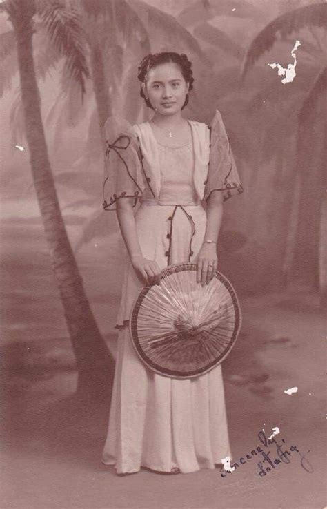 Ca 1900s Philippines Culture Filipino Fashion Filipina