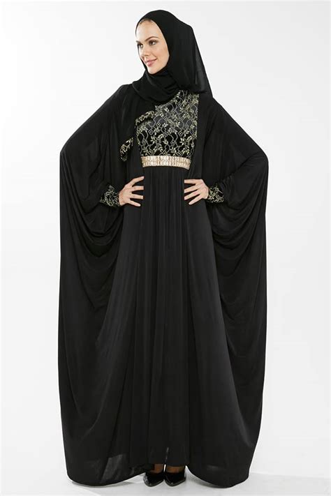 latest black plain abaya designs collection 2015 16