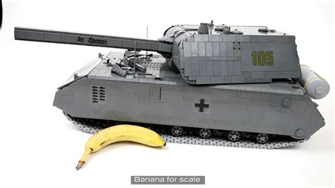lego technic rc maus super heavy tank youtube