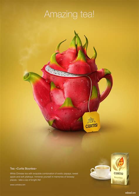 creative print advertisements  print ads   inspiration tea pots tea print ads