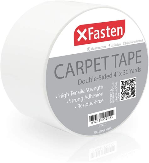 xfasten double sided carpet tape xyd underlayments amazon canada
