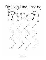 Zag Zig sketch template