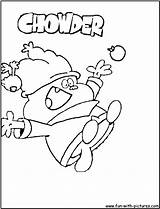 Coloring Chowder Pages Dane Great Print Colouring Popular Printable Getcolorings Fun Coloringhome sketch template