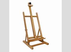 Adjustable Wood Tabletop H Frame Studio Artist Easel Painting