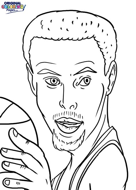 stephen curry coloring pages  getcoloringscom  printable
