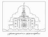 Temple Coloring Clipart Payson Pages Clip Downloadable Provo Lds Temples Printable Kids Utah Julie Illustrator Olson Author Books Popular Clipground sketch template