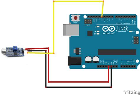 arduino  drive sound sensor osoyoocom