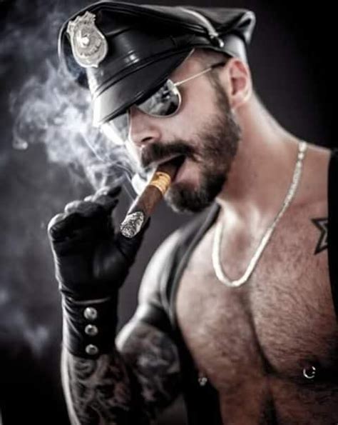 Leather Men Black Leather Cigar Men Looking For Friends Pipes And