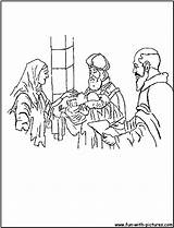 Zacharias Zechariah Visit sketch template