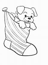 Coloring Pages Puppy Valentine Getcolorings Book sketch template