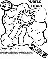 Coloring Pages Crayola Heart Plum Choose Board sketch template